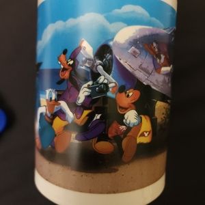 Disney Mickey plastic coffee cup NWOT